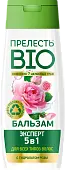 ПРЕЛЕСТЬ-БИО Бальзам для волос поврежденных и секущихся с гидролатом розы 5 в 1, 250 мл