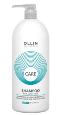 OLLIN CARE шампунь для ежедневного применения для волос и тела 1000мл 