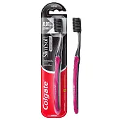 Colgate зубная щетка шелковые нити с древесным углем для здоровья десен мягкая