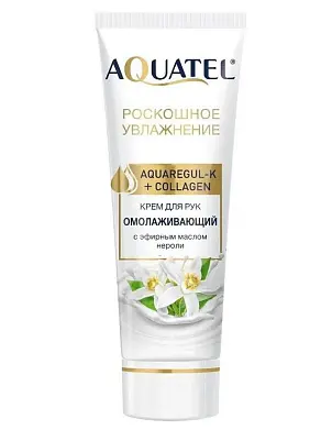 AQUATEL крем для рук с эфирным маслом нероли 75 мл