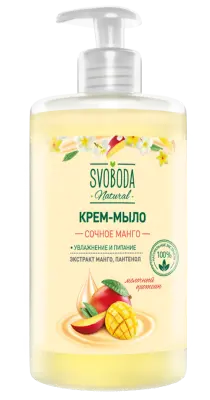 Svoboda жидкое крем мыло сочное манго 430 мл 