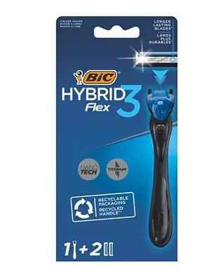 BIC 3 Станок+2 кассеты (три лезвия)