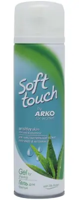 Гель для бритья женский Soft Touch by Arko Skin, 200 мл 