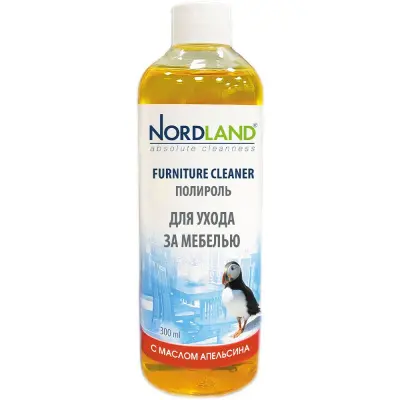 Nordland полироль для ухода за деревом с маслом апельсина 300 мл 