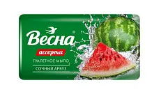 ВЕСНА ассорти туалетное мыло сочный арбуз 90 г