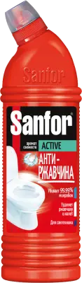 Sanfor средство для чистки и дезинфекции антиржавчина 750 мл 