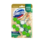 Доместос арома люкс дуо арома блок для очищения унитаза свежесть зеленого чая блокировка неприятного запаха 2 х 50 гр