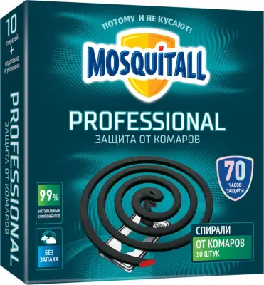 Mosquitall спирали профессиональная защита 