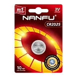 NANFU батарейка литиевая 2025 1шт