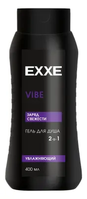 Exxe men гель для душа 2 в1 увлажняющий 400 мл 