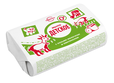 Свобода мыло детское с козьим молочком и пантенолом 0+ 100 г 