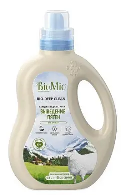 BioMio bio 2 гель и пятновыводитель для стирки белья 900 мл