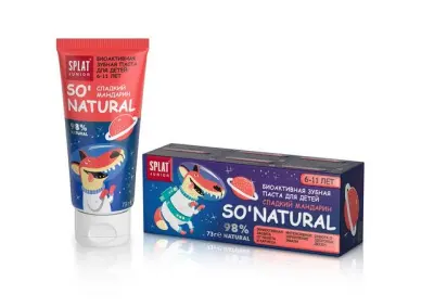Splat паста зубная детская Сладкий Мандарин 6-11лет 73г 