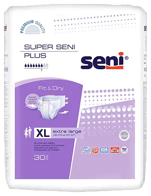 Подгузники BELLA SUPER SENI PLUS 30шт