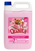 Qualita гель для стирки концентрат для цветных и белых тканей магнолия сп канистра 5000 мл