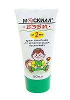 Москилл беби крем от комаров защитный детский с 2-х лет 50мл