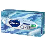 Zemma салфетки для лица 3 х слойные deluxe design 90 шт