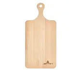 Pattern доска разделочная 18 х39 х 1.2 см с ручкой берёза