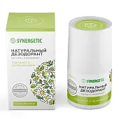 Synergetic натуральный дезодорант бергамот зеленый лайм 50 мл