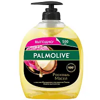 Palmolive жидкое мыло роскошь масел с маслом макадамии и экстрактом пиона 500 мл
