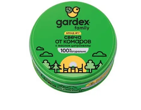 Gardex family свеча репеллентная от комаров