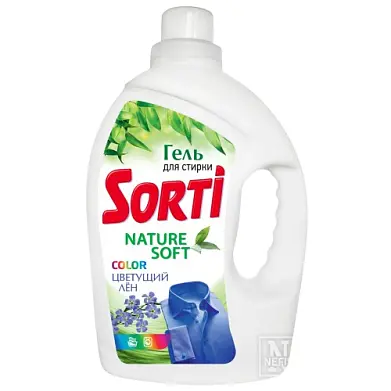 Sorti гель для стирки цветущий лён 2000 г