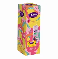 Duru подарочный набор гель для душа 450 мл лесные ягоды + duru 1+1 крем мыло 80 г манго персик