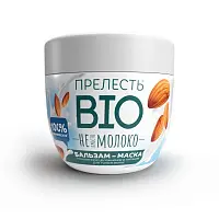 Прелесть био бальзам маска миндальное молочко для поврежденных сухих волос 250 мл