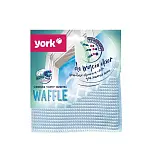 York салфетка из микрофибры для окон вафельная