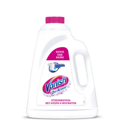 Vanish отбеливатель для тканей жидкий 2 л 