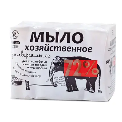 Невская Косметика хозяйственное мыло универсальное 72 % 4*100 г