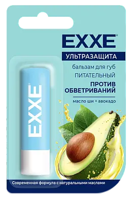 Exxe бальзам для губ питательный ультра защита стик 4,2 г