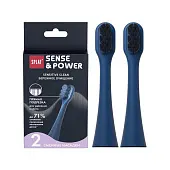 Splat sense&power насадка для электрической звуковой зубной щетки модели s88 мягкая цвет синий