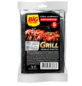 BIG City губки салфетки абразивные grill 5 шт
