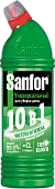 Sanfor средство для чистки и дезинфекции 10 в1 зеленое яблоко 750 мл