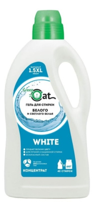 гель для стирки белого белья 1,5л 1.6кг 