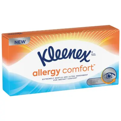 Kleenex comfort салфетки в коробке 56 шт 
