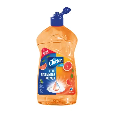 Чиртон гель для мытья посуды красный апельсин и розмарин 500 мл 