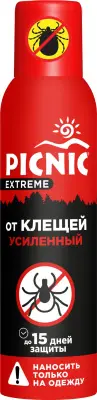 Picnic аэрозоль от клещей 150 мл 
