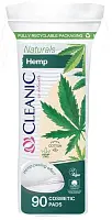 Cleanic Naturals ватные диски гигиенические пилинг 90 шт