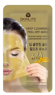 Skinlite золотая маска пленка обновление кожи
