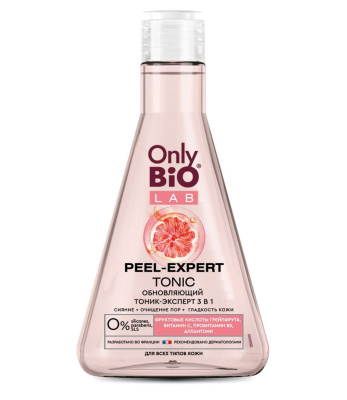 Only Bio Lab тоник эксперт обновляющий 3 в1 peel expert tonic 245 мл 