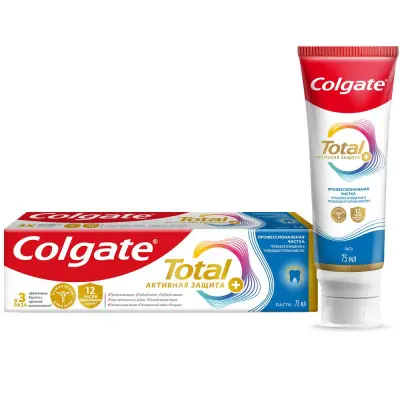 Colgate зубная паста профессионал чистка 75 мл 