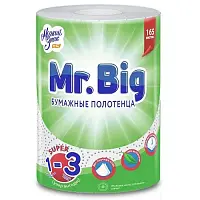 Мягкий Знак полотенца бумажные mr big 1 рулон