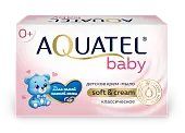 Aquatel baby крем мыло твердое классическое 90 г
