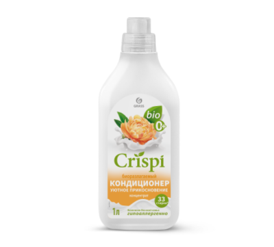 GraSS Crispi кондиционер ополаскиватель для стирки концентрированный уютное прикосновение флакон 1000 мл 