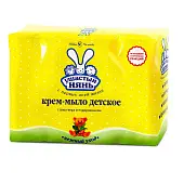 Ушастый Нянь крем мыло с алоэ 4шт по 100г