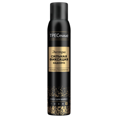 ТРЕСеммé мусс для волос экстрасильная фиксация 200 мл 
