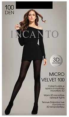 INCANTO колготки 100 5 мягкие бархатистые из микрофибры