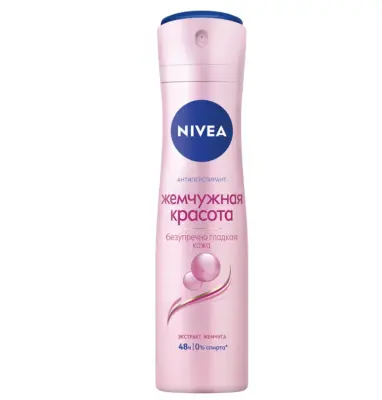 Nivea део спрей женский жемчужная красота 150 мл 
